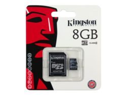 Tarjeta de memoria microSD 8 GB Kingston