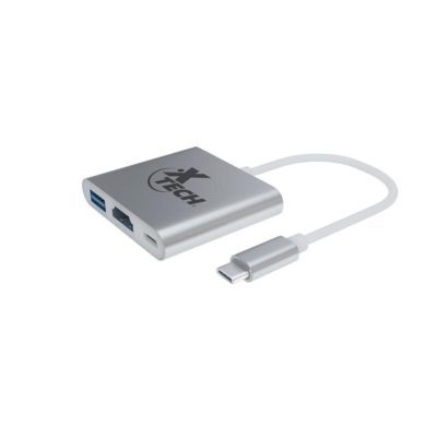 Adaptador multipuerto USB Tipo C 3-en-1