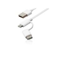 Cable USB a Micro USB con Adaptador Tipo C XIAOMI