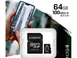 Memoria MicroSD 64GB Kingston
