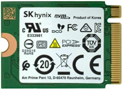 SK Hynix BC511 NVMe 256 GB