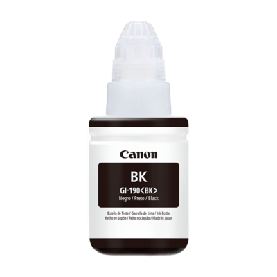 Tinta Canon GI-190 BK Negro