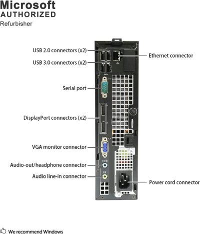 Dell Optiplex 9020 Core i5-4570 3,6 Ghz, 8 GB de RAM, 2400SSD