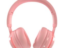Audifonos Cutie XTECH XTH-355 alambricos rosa para niños