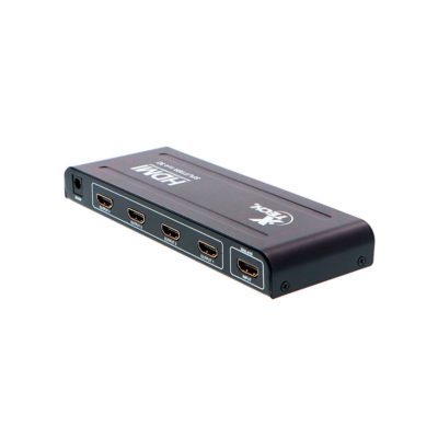 Multiplicador HDMI de 4 Salidas Xtech Negro XHA-410