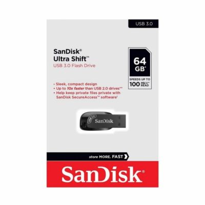 Memoria USB 64GB SanDisk Ultra Shift 3.0