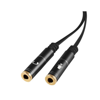 Cable Adaptador ARGOM ARG-CB-0029 DE 3.5 A DUAL 3.5