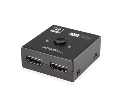 Divisor y conmutador HDMI bidireccional 2 en 1 Argom