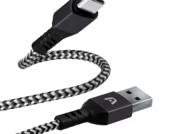 Cable Trenzado Tipo C a USB Argom ARG-CB-0025BK